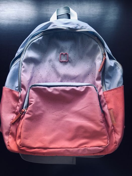 Mochila Escolar Marshmallow Degradé Pink