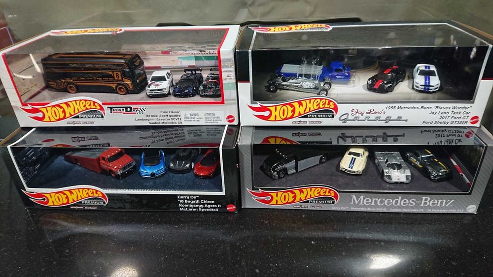 Hot Wheels - 2 caixas Premium Box