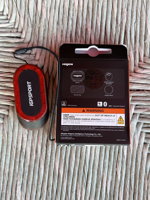 Komputer rowerowy Magene C506 i radar iGPSport i zestaw czujników Magene