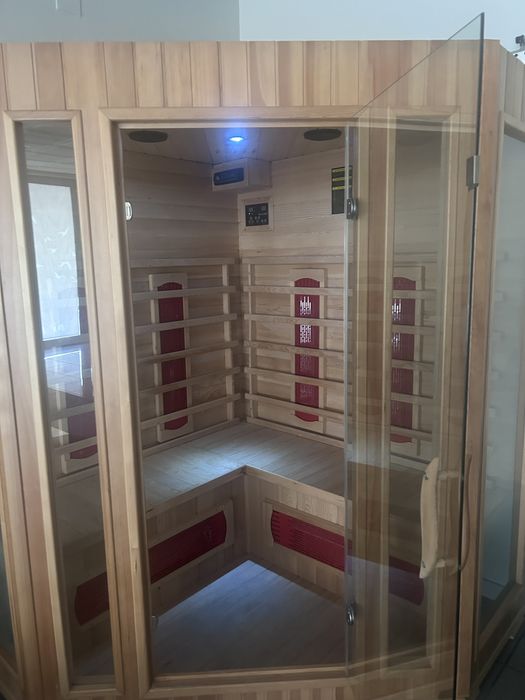 Sauna de infravermelhos como nova