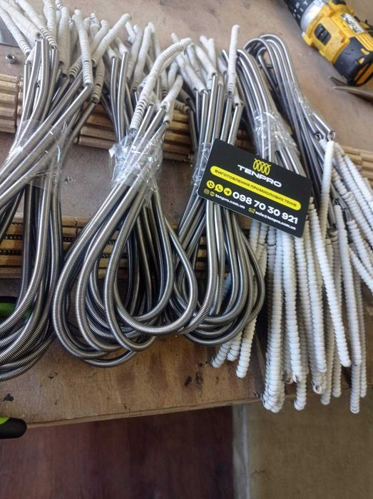 Гріючі спіралі з фехралі, ніхрому. Спіраль для пічі. Спіраль ТенПро.