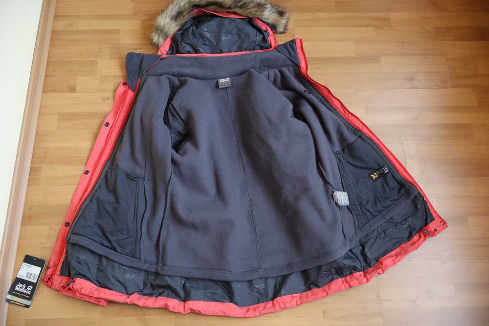 Куртка парка Jack Wolfskin 3в1 розмір XL нова оригінал