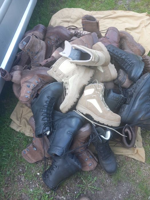 Buty wojskowe -mix