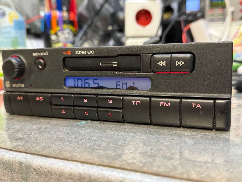 Fabryczne Radio Alpha CC VW Volkswagen Golf transporter T4 Passat Polo