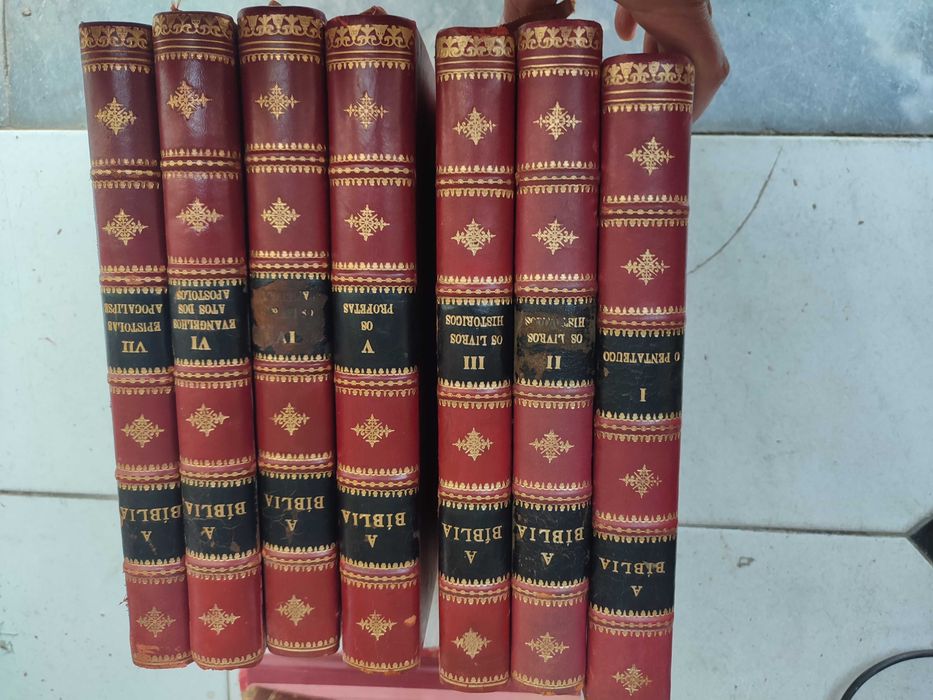 Biblia Antigo e Novo Testamento - 7 Volumes