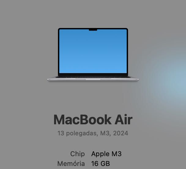 Macbook Air | M3 | 16GB | 1T | 2024