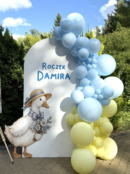 Ścianki balonowe Dekoracje przyjęć Fotostrefy