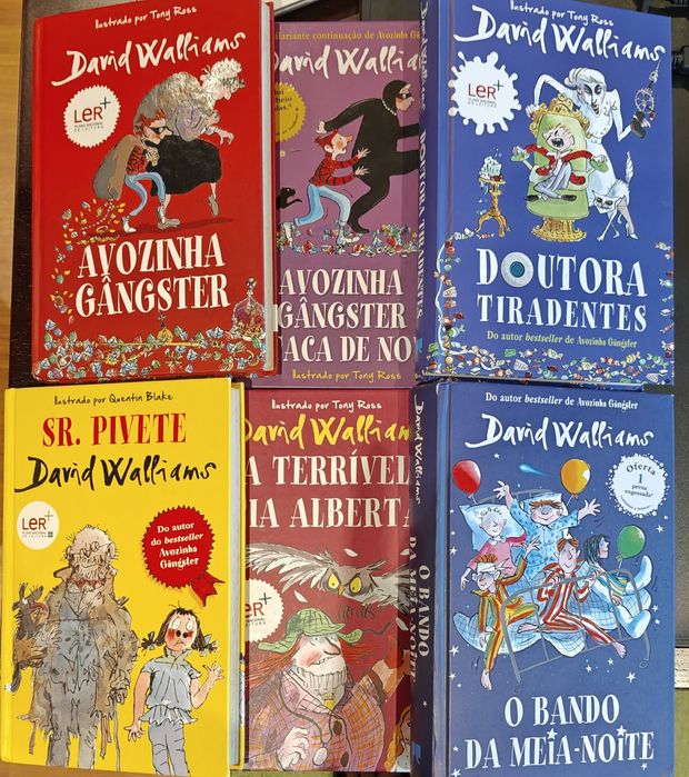 Livros David Walliams "Best Sellers"