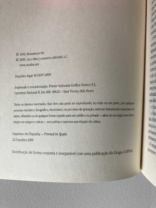 Uma Questão Pessoal, de Kenzaburo Oe