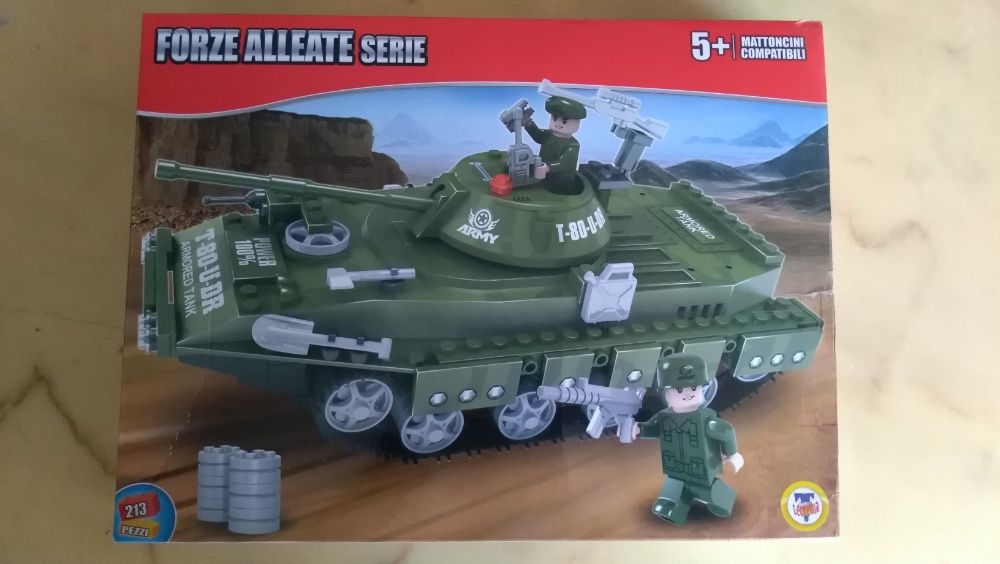 Конструктор LEGO Tank T-80 U-DR forze alleate serie (22502): 300
