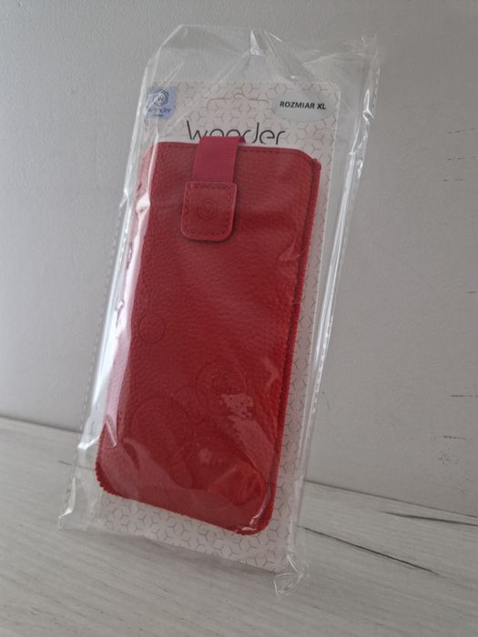 Kieszonka WONDER Deko (ROZMIAR XL) do Samsung S23 / S23 Plus Czerwony