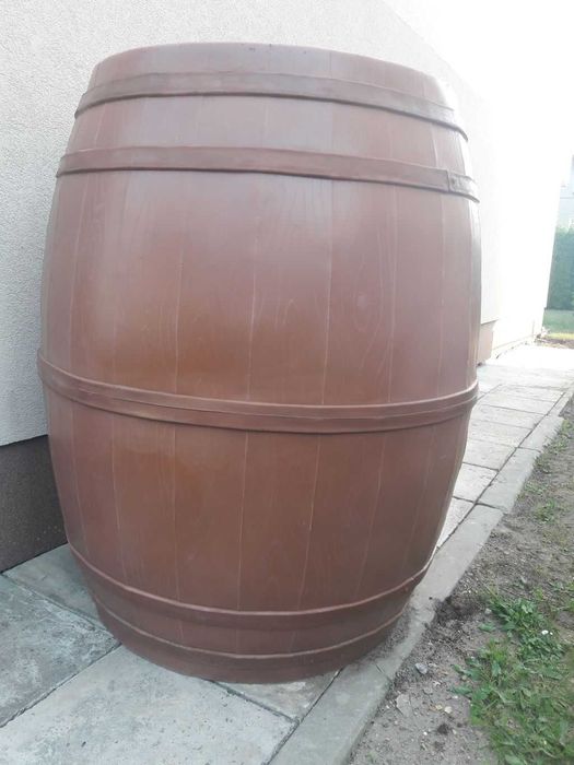 Beczka na deszczówkę 1000 L, OZDOBNA, Beczka na wodę 1 m3