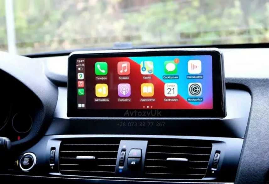 Дисплей BMW X3 F25 X4 F26 GPS USB Х3 NBT EVO Магнітола CarPlay Android