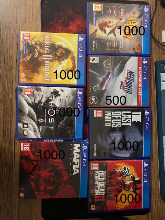 Диски ігри ps4 ps5