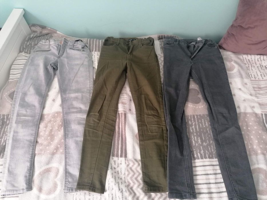 3 pary spodni  140/146