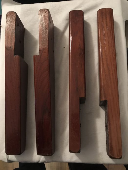 Ножки мебельные лакированые