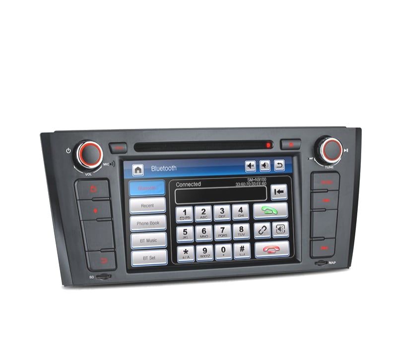 AUTO RADIO 2DIN 7" BMW SERIE 1 E81 E82 E87 E88 04-11 USB GPS TACTIL HD