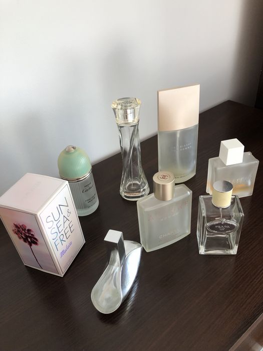 puste flakony po perfumach