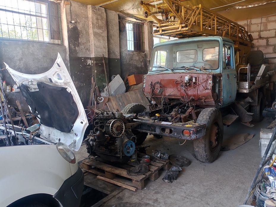 Газ 3307 Автовышка ап 17