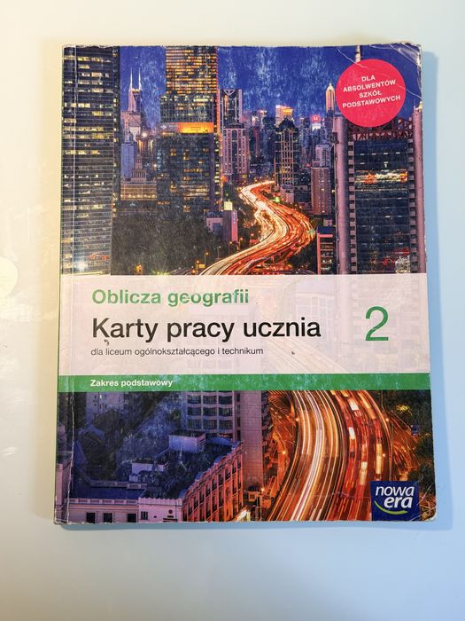 Oblicza geografii 2. Karty pracy ucznia. Nowa Era