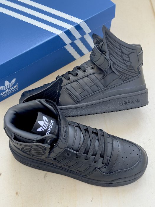 Є В НАЯВНОСТІ‼️Кросівки Adidas Forum Hi Wings 4.0 x Jeremy Scott Black