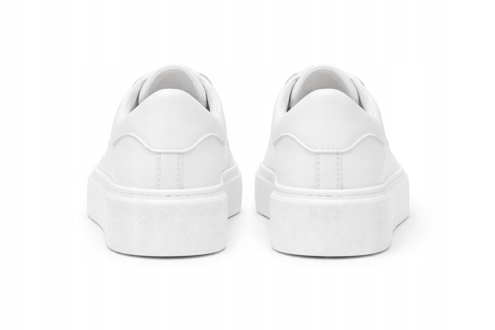 Sneakersy Buty Sportowe na Grubej podeszwie Purlina Skórzane 39