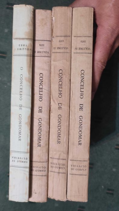 O Concelho de Gondomar -. Camilo de Oliveira - 4 Volumes