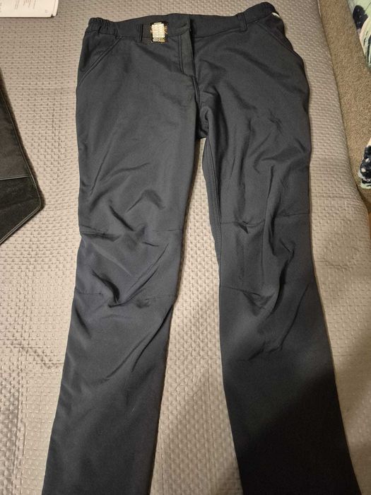 Spodnie softshell treckingowe damskie 42-44 granatowe nowe