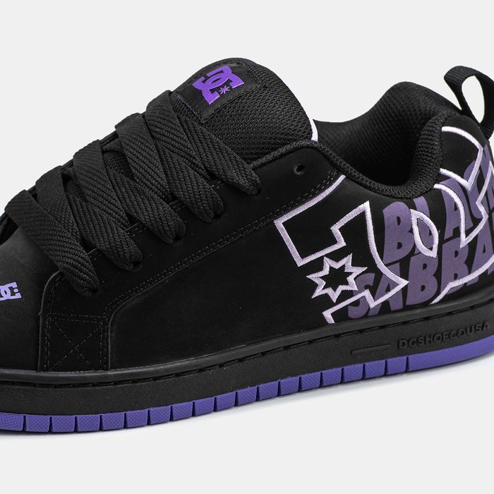 Мужские кроссовки DC x Black Babbath Court Graffik. 40-45