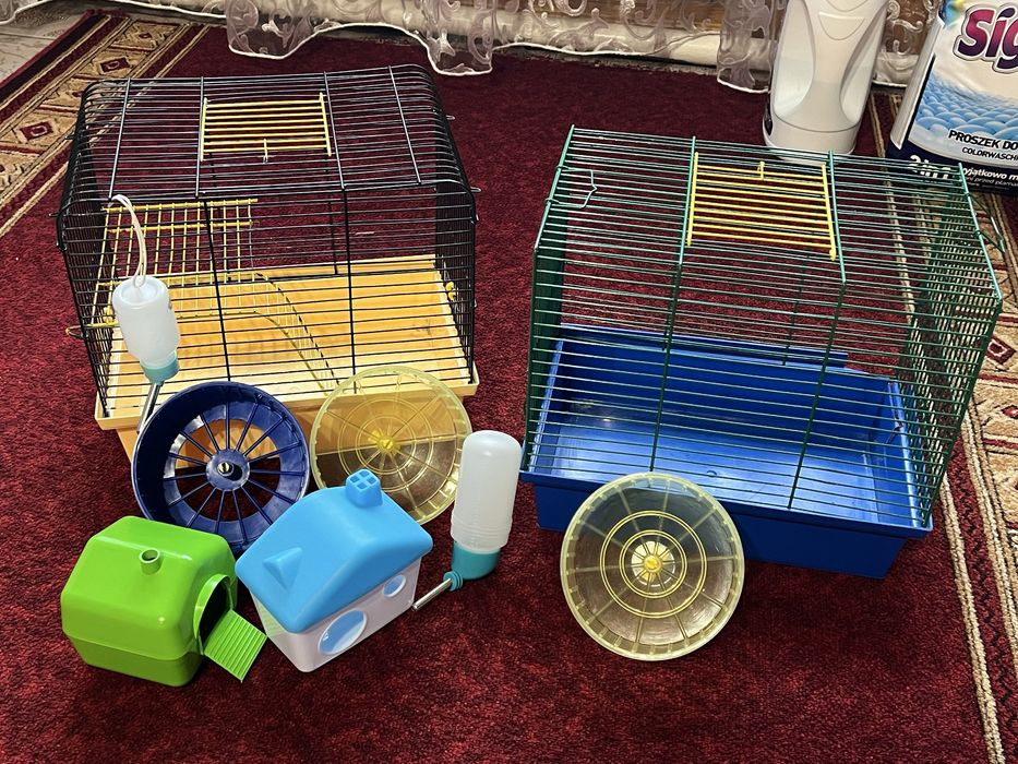 Клітки для хомяків і аксесуари