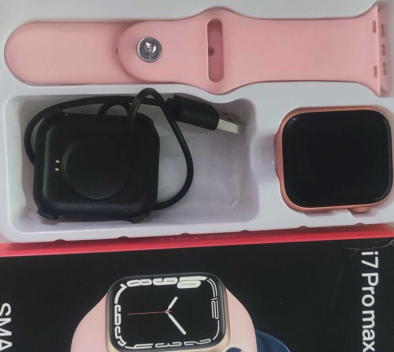 Смарт часи i7 Pro Max pink (модель 2026)