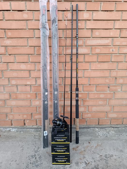 Розпродаж.Flagman Carp Feeder 3.6м 130г + Катушка Flagman Magnum 4000
