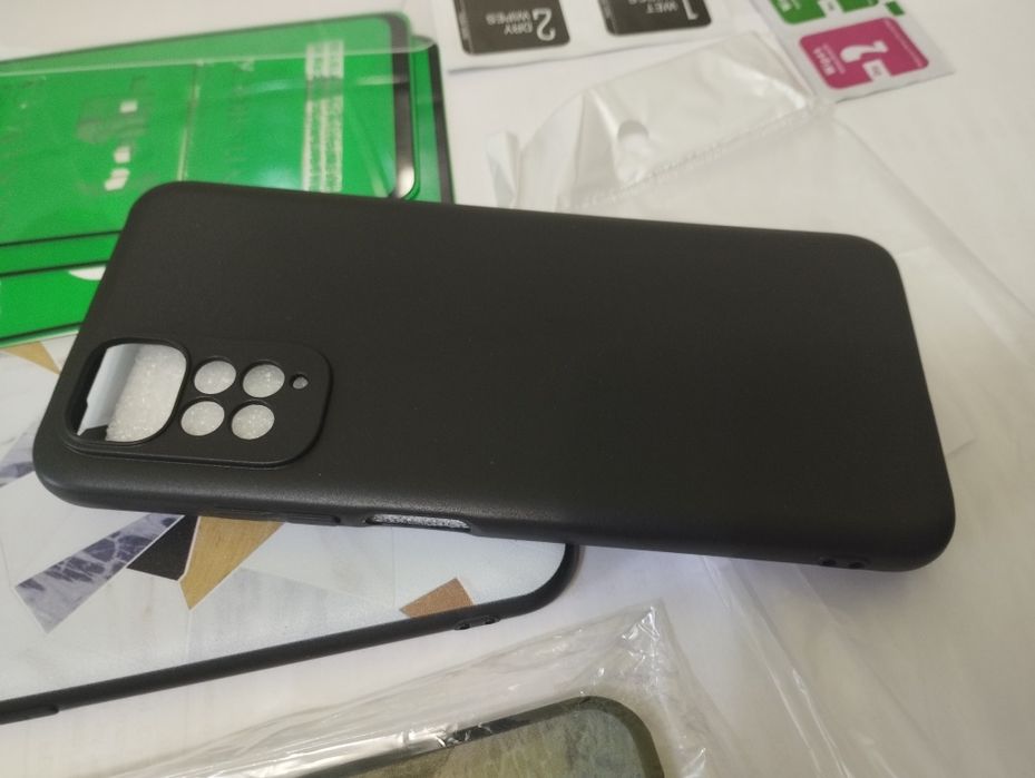 Чохол redmi 9/ 10/11 + скло захисне