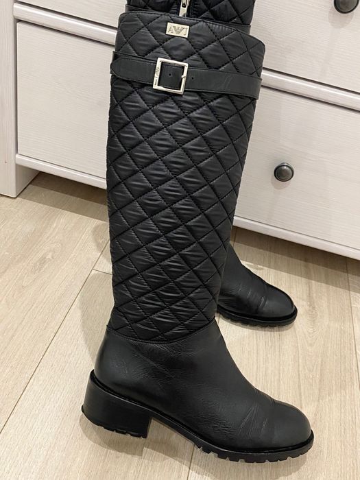 Шкіряні чоботи Armani 36 р