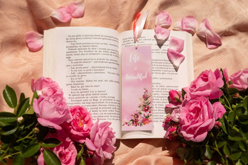 Zakładka do książki - life is beautiful