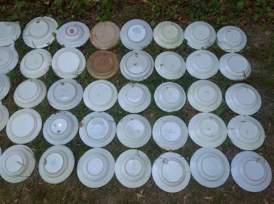 Тарілки настінні,довоєнні і 50-х,60-х,до 80-х,народні і фабричні .