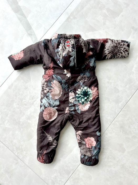 Zimowy kombinezon jednoczęściowy Lodger ciepły dziewczęcy  74 6-12m