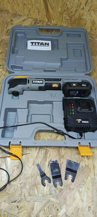 Szlifierka wielofunkcyjna titan 18 v  macallister solo