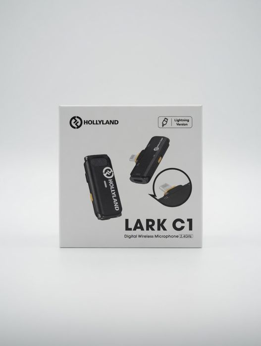 Microfone Hollyland lark C1.