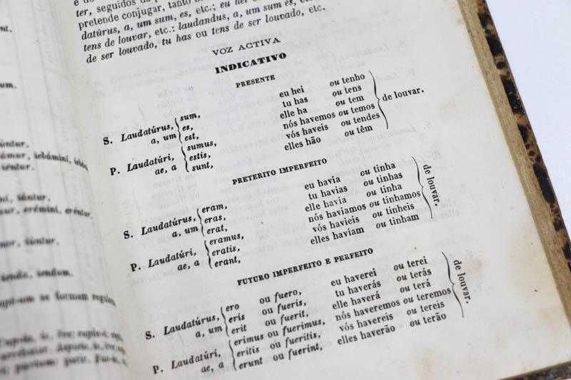 Grammatica Elementar da Língua Latina, por Joaquim Alves de Moura