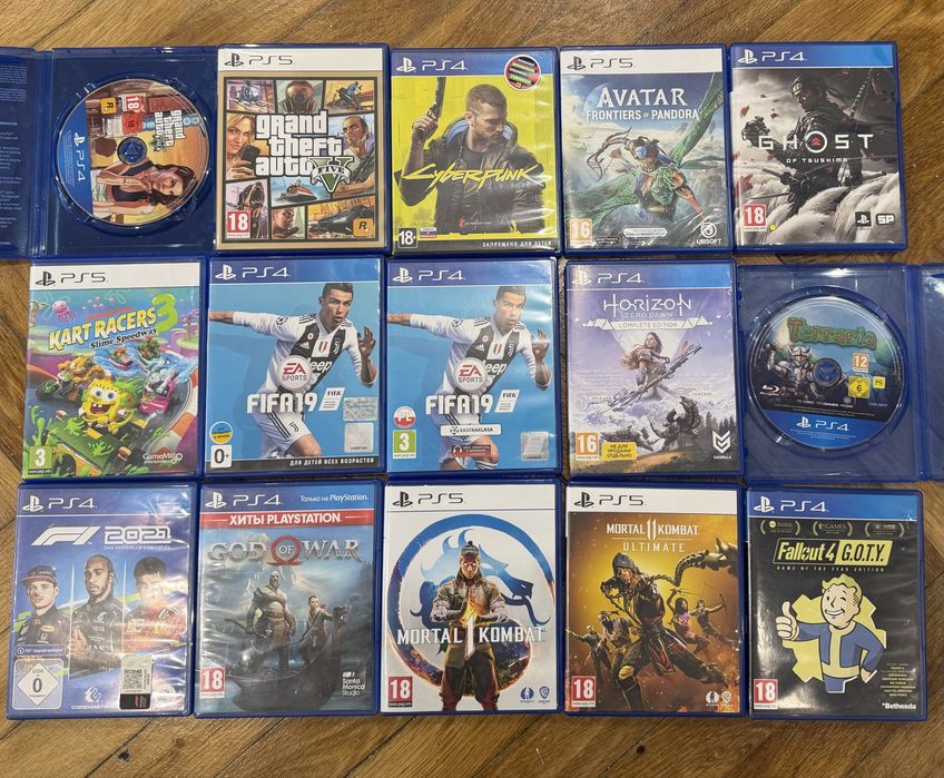 Ігри для ps 4/5 ідеальний стан