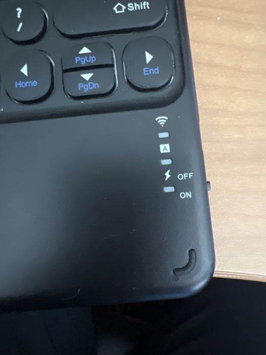 Teclado wifi para tablet, tv, pc