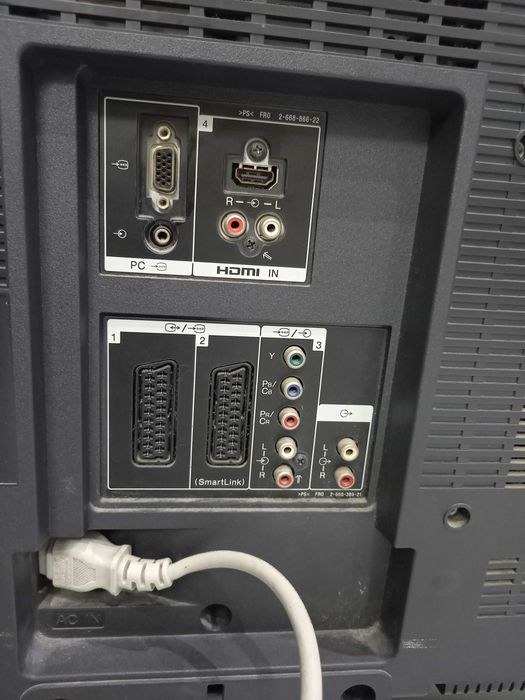 Telewizor sony płaski uszkodzony