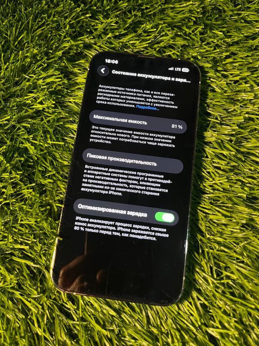 iPhone 13 P ro 128гб neverlock 81% Silver айфон 13 про макс