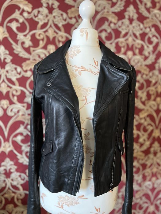 Куртка кожанка косуха Armani Exchange