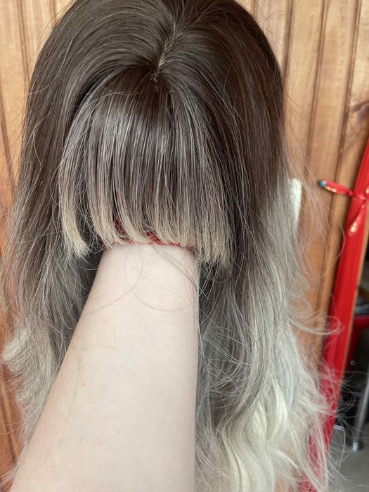 Парик блонд длинный