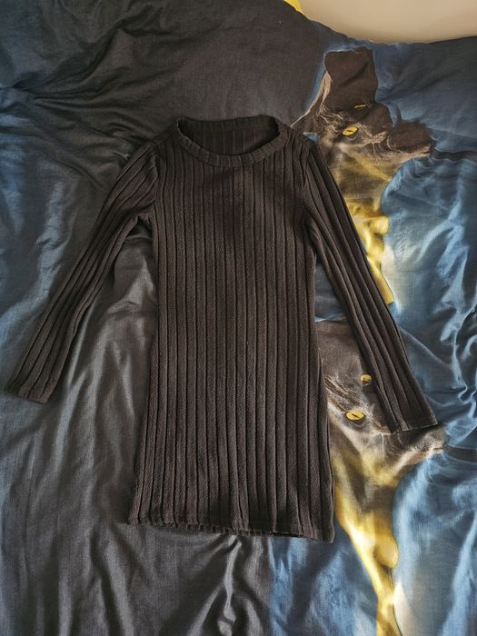 Czarna sukienka krótka XS