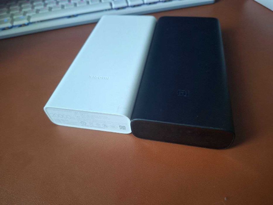 Повербанки Xiaomi 20000 mAh, білий 22.5W та чорний 50W