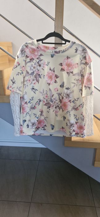 Bluza w kwiaty L/XL