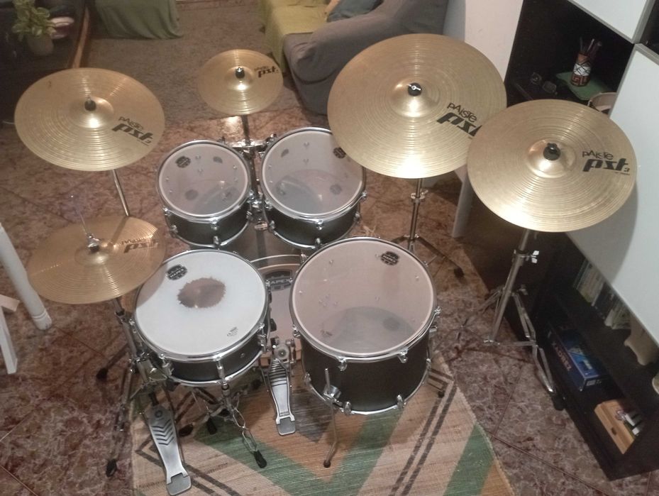 Mapex Mars +Paiste PS3 Kit Completa!